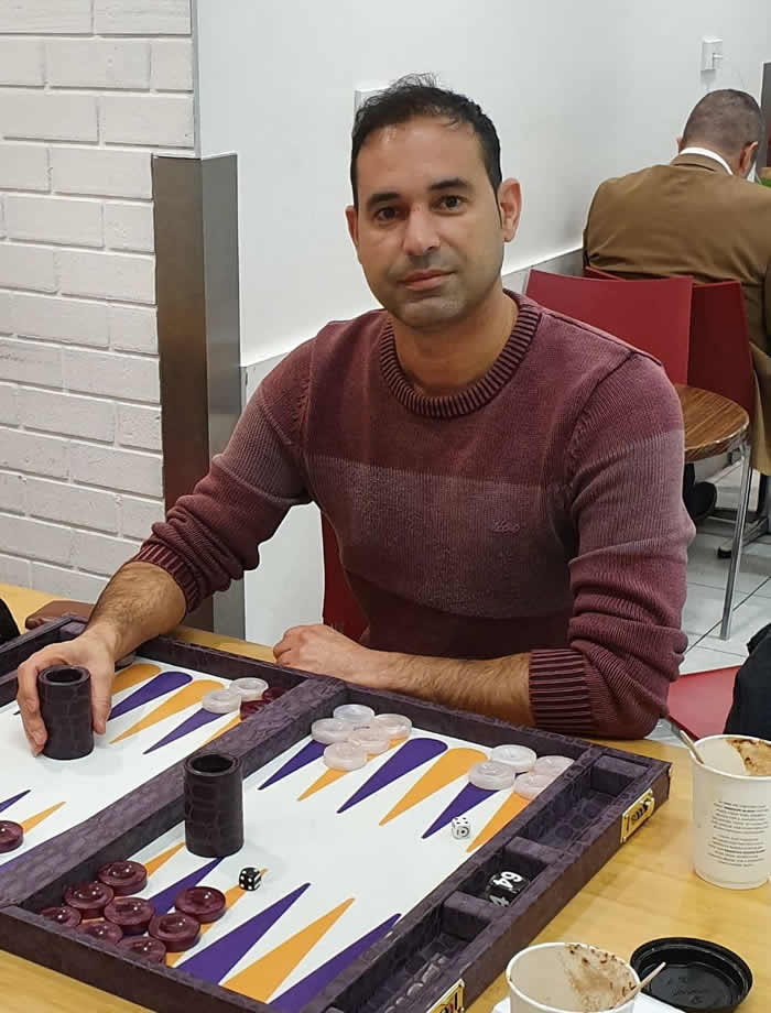 Hossein Haydari, winner of the 2020 Victorian Open (online).